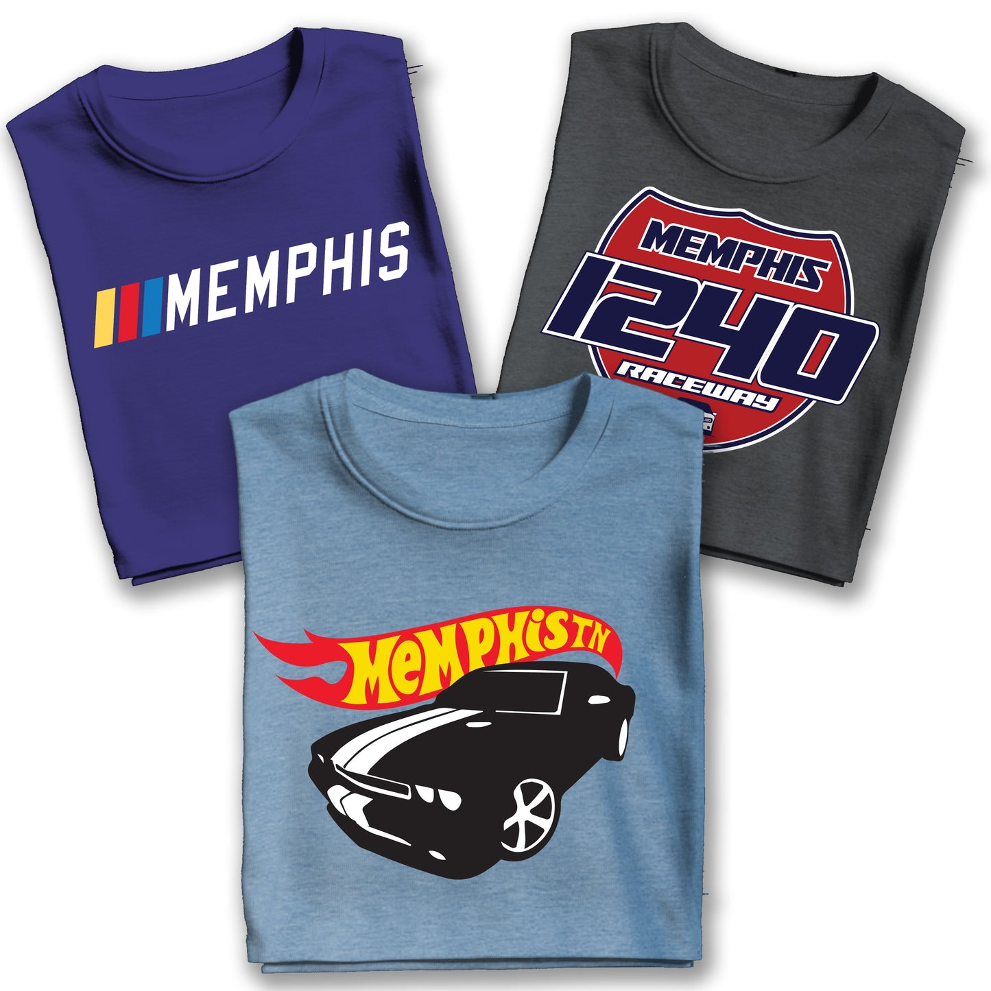 Driving in Memphis with both hands on the Wheel!