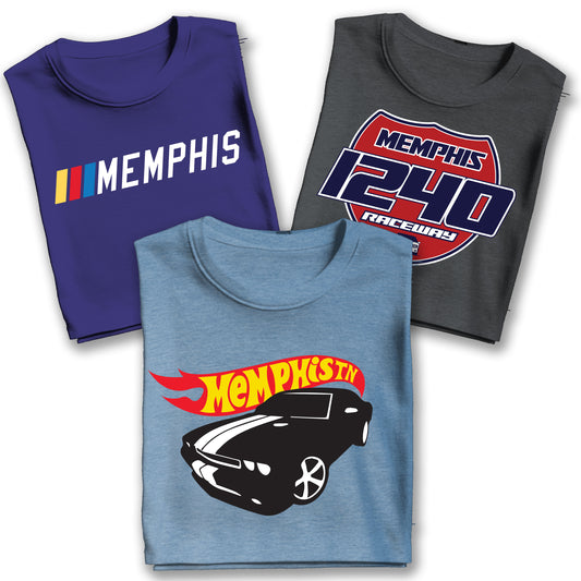 Driving in Memphis with both hands on the Wheel!